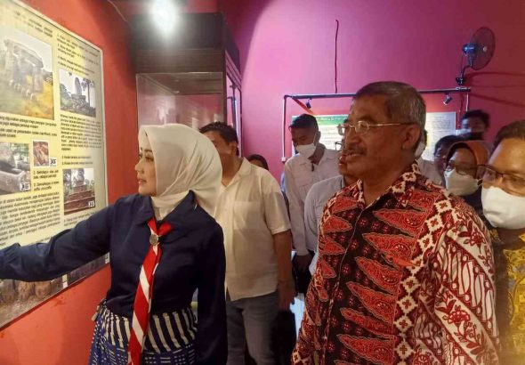 Kunjungan Atalia Ridwan Kamil di Museum History of Sundaland