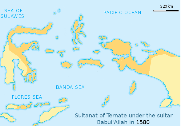 Sultanat of Ternate in 1570